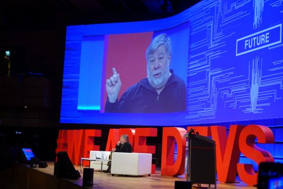 Steve Wozniak WeAreDevelopers 2018